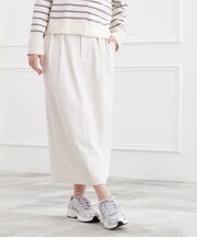 カットツイルタックナロースカート