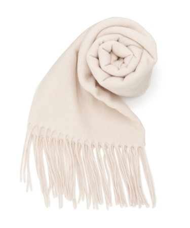 カシミヤタッチ無地マフラー