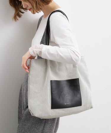 【A4】タックポケ3層トート