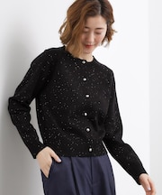 大人のための華やぎニットカーディガン