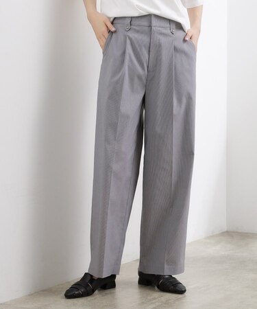きれい見えと快適さを両立する 春夏対応ワイドパンツ