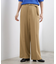 ベルトワイドパンツ