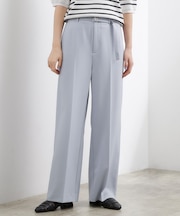 ベルトワイドパンツ