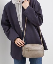 スクエアZipポケチェーンショルダー