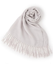 【手洗い・UVカット】ダマスク柄ジャカードストール