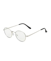 【調光】メタルフレームオーバルグラス