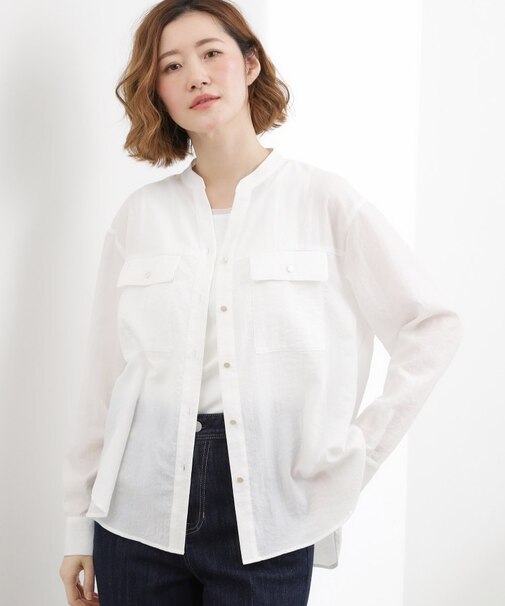 お仕事も普段も。今どきワークシャツブラウス