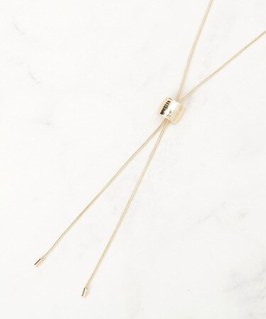 メタルスライドネックレス