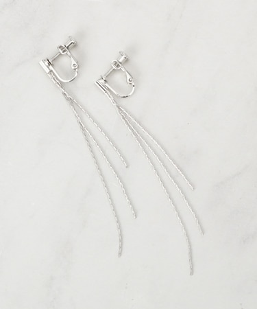 しゃらしゃらチェーンイヤリング