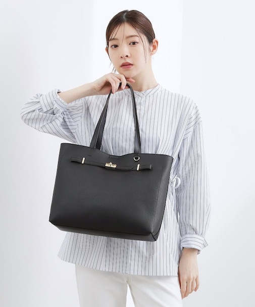 【軽量・A4】ベルト3層トート