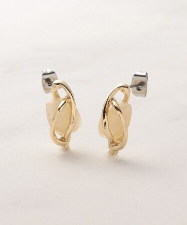 メタルアクリルピアス