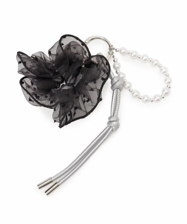 ドットシュシュバッグチャーム