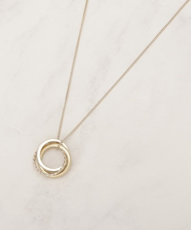 カラーエポリングネックレス