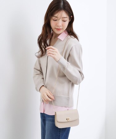 フラップチェーンミニショルダー