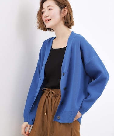 オーバーサイズVネックカーディガン