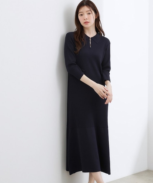 ポロニットワンピース