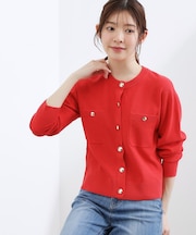 【貴島明日香さん着用】フロントポケットカーディガン