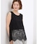 【貴島明日香さん着用】裾レイヤードタンクトップ