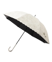 PUラインフラワー【晴雨兼用・長傘】