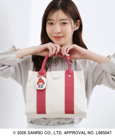 【マイメロディ＆クロミ】Lee別注チャーム付きトート