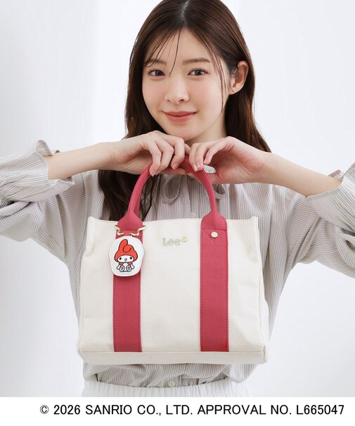 【マイメロディ＆クロミ】Lee別注チャーム付きトート