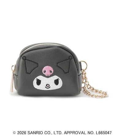 【マイメロディ＆クロミ】フェイスチャームポーチ