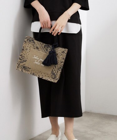 アソートジュートタッセルトート