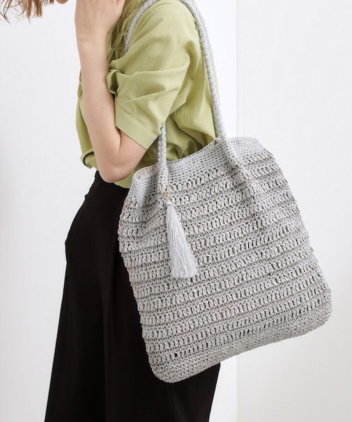 レーヨンペーパータッセルトート