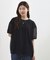 【貴島明日香さん着用/UVカット】体型カバー叶う、バックプリーツTシャツ