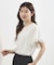 【二の腕カバー、UV/ひんやり】涼しく華やかに、レースレイヤードスリーブTシャツ