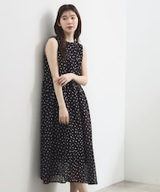 【貴島明日香さん着用】シアードットワンピース