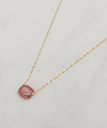 天然石Y字ネックレス【日本製】