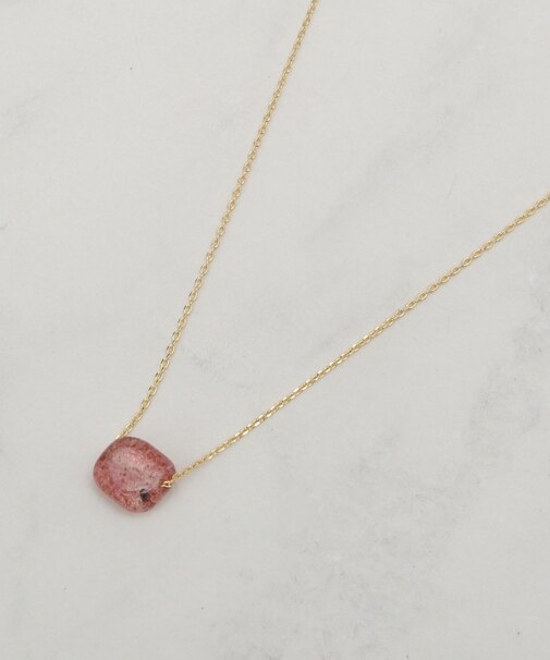 天然石Y字ネックレス【日本製】