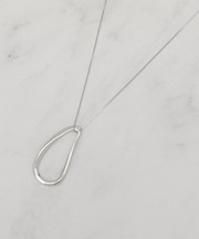 【ネックホルダー】メタルオーバルネックレス