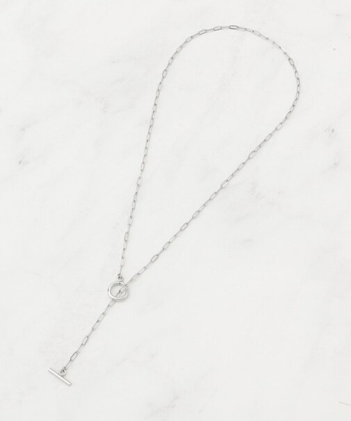 【ステンレス】デザインチェーンマンテルネックレス