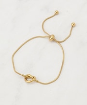 【ステンレス】結び目ブレスレット