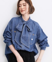 【Lee×grove別注】DENIM BOWTIE SHIRTS