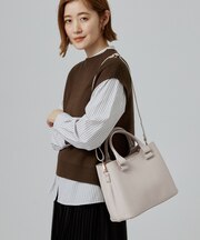 【人間工学】あおりハンドルリボン2WAYトート