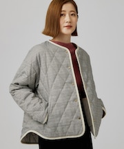 【気分に合わせて楽しめる】リバーシブルキルティングジャケット