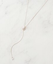 ロンデルY字ネックレス