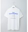 【WORLD for the World】バックプリント ロゴTシャツ