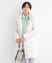 【名品／撥水／抗菌防臭】ロング リサイクルダウンコート