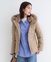 【名品／撥水／抗菌防臭】ショート リサイクルダウンコート