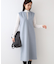 【日本製】ヘアリーキーネックジャンパードレス