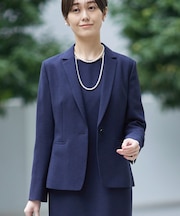 【洗える/スーツ】テーラードカラージャケット