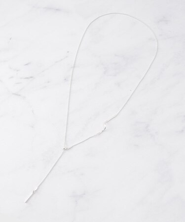 【フリードロップ／2WAY／Y字】ひねりパーツネックレス