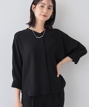 【着る日傘/遮熱/UVケア】Vネックドルマンスリーブブラウス