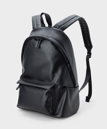 【軽量／撥水】ナイロン＆合皮 マルチリュック