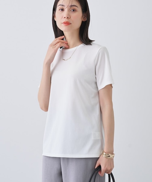 【日本製／トリアセテート】きれいめTシャツ