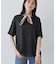 【洗える】裾シアー半袖トップス